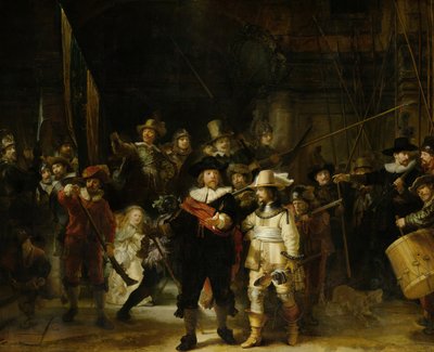 De Nachtwacht door Rembrandt van Rijn